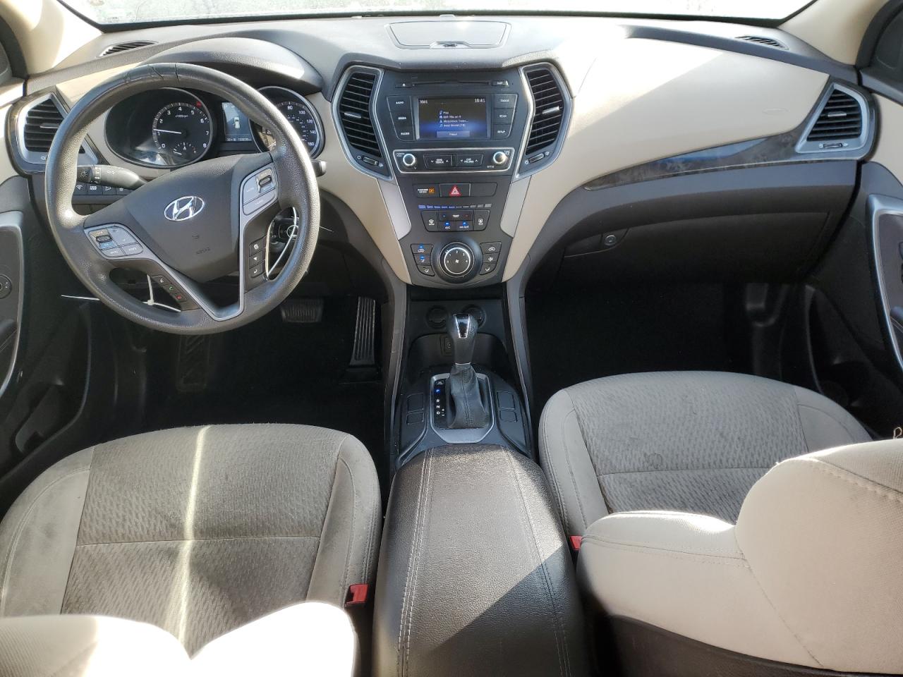 2017 Hyundai Santa Fe VIN 5XYZT3LB0HG454140 Copart auction photo, minor dent/scratches damage thumbnail 8