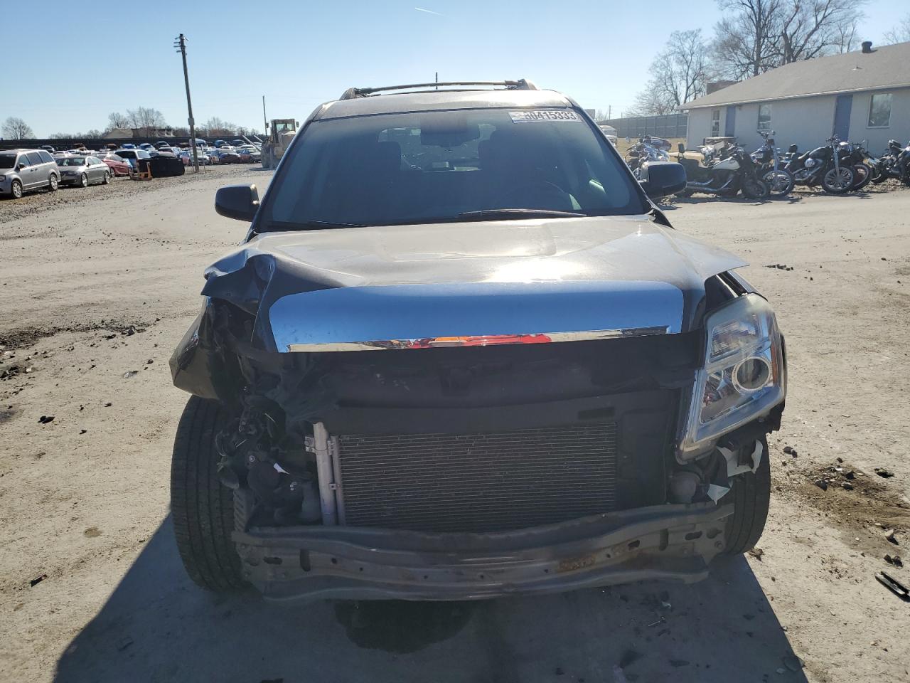 2013 GMC Terrain VIN 2GKALSEK7D6187885 Copart auction photo, front end damage thumbnail 5
