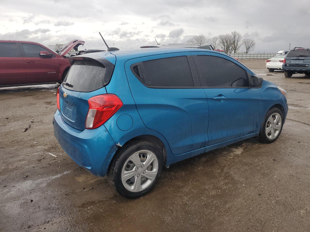 2020 Chevrolet Spark VIN KL8CB6SA7LC461398 Copart auction photo, front end damage thumbnail 3