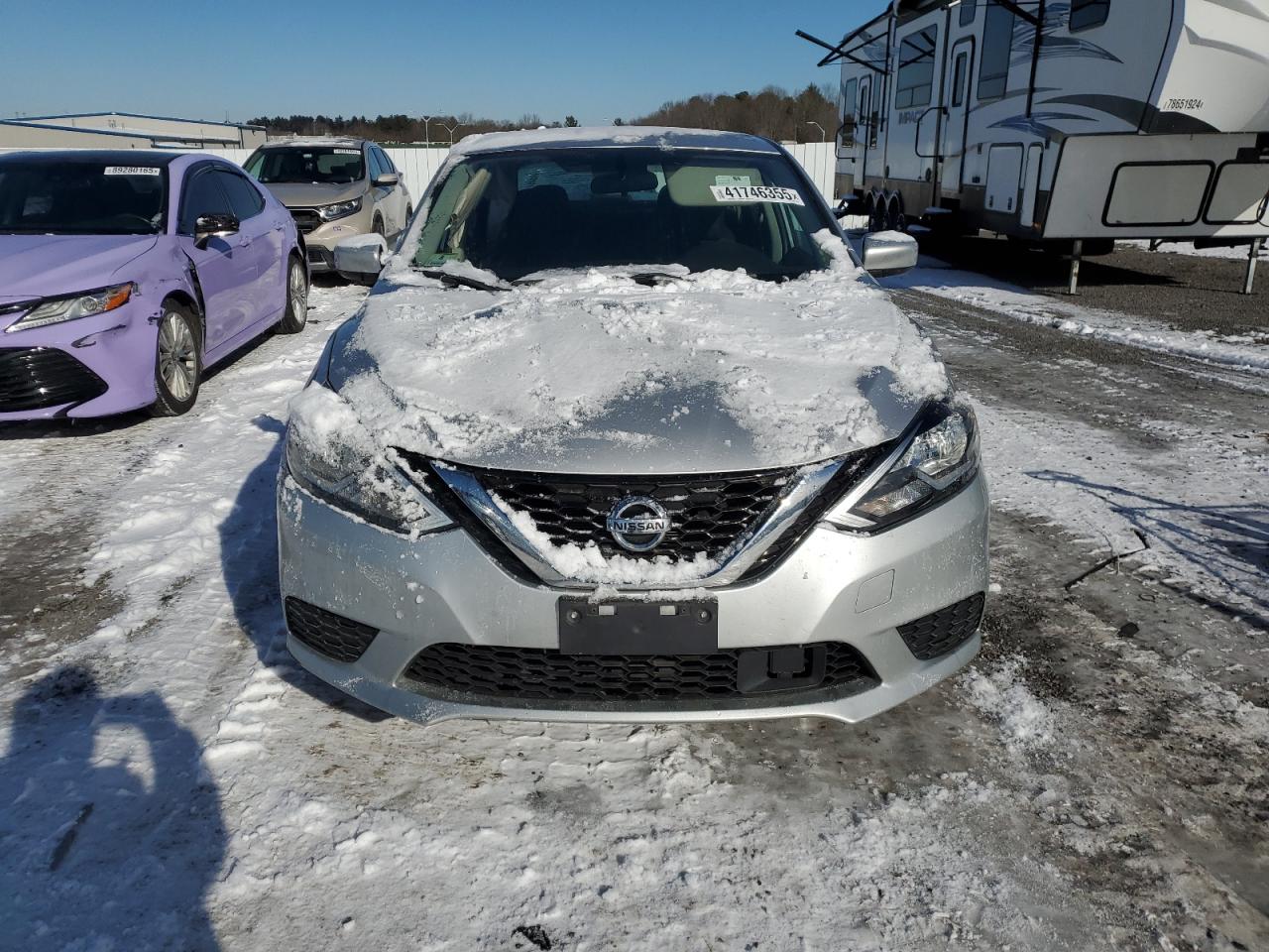 2018 Nissan Sentra VIN 3N1AB7AP9JL643599 Copart auction photo, side damage thumbnail 5