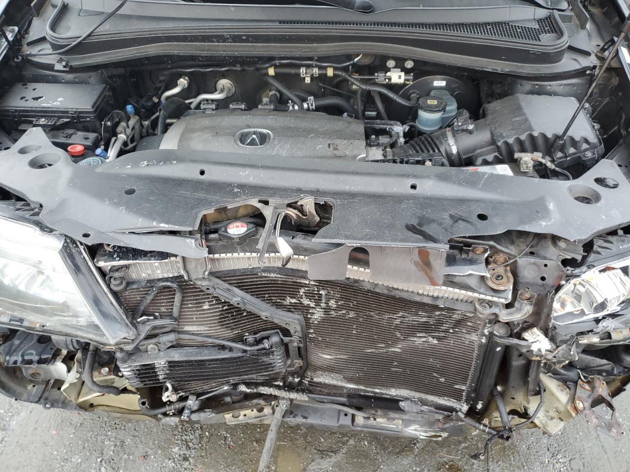 2012 Acura MDX VIN 2HNYD2H21CH506889 Copart auction photo, front end damage thumbnail 11