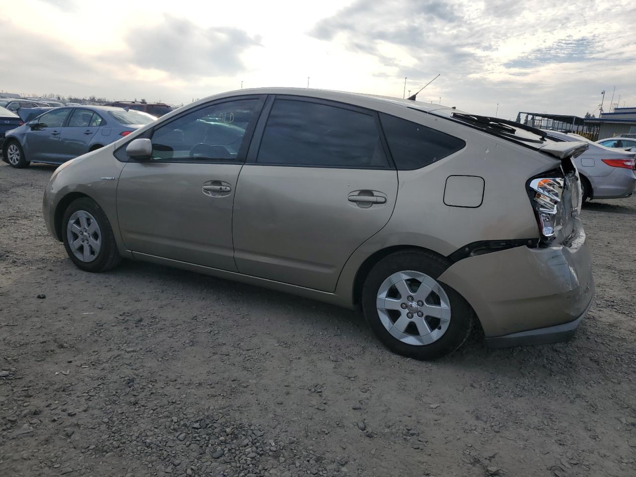 2008 Toyota Prius VIN JTDKB20U483347813 Copart auction photo, rear end / front end damage thumbnail 2