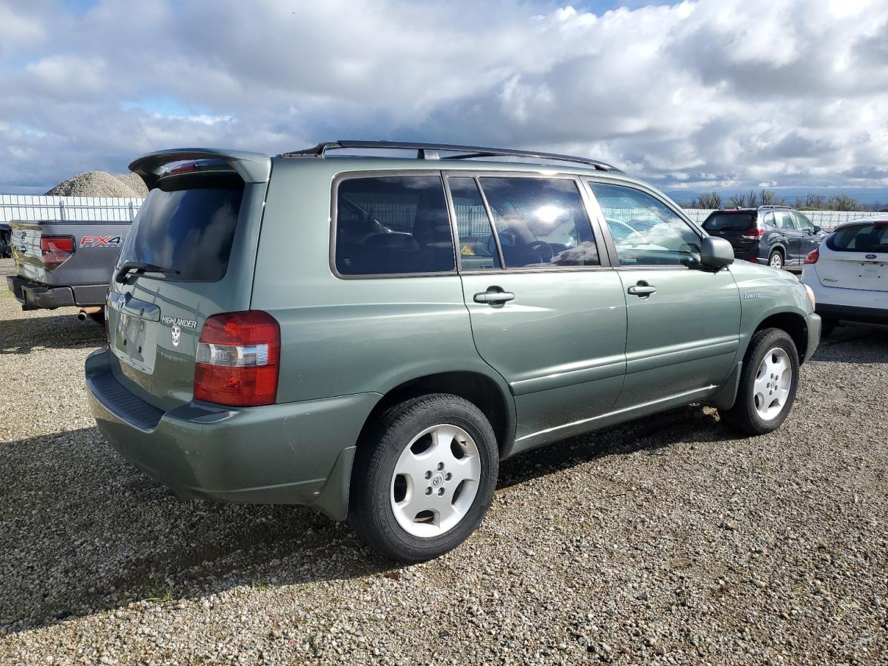 2006 Toyota Highlander VIN JTEEP21A760140054 Copart auction photo, minor dent/scratches damage thumbnail 3