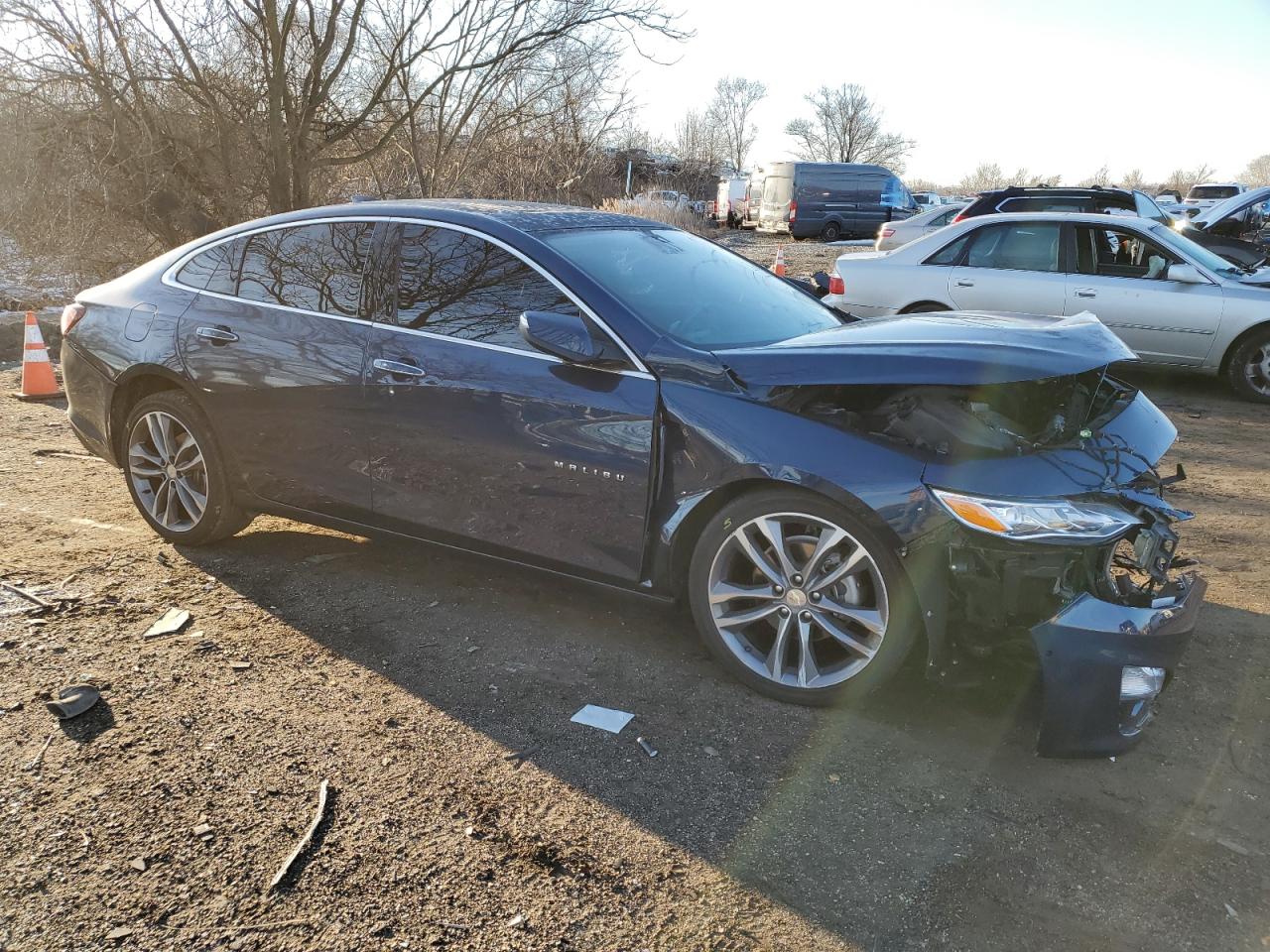 2020 Chevrolet Malibu VIN 1G1ZE5SX6LF048404 Copart auction photo, all over damage thumbnail 4