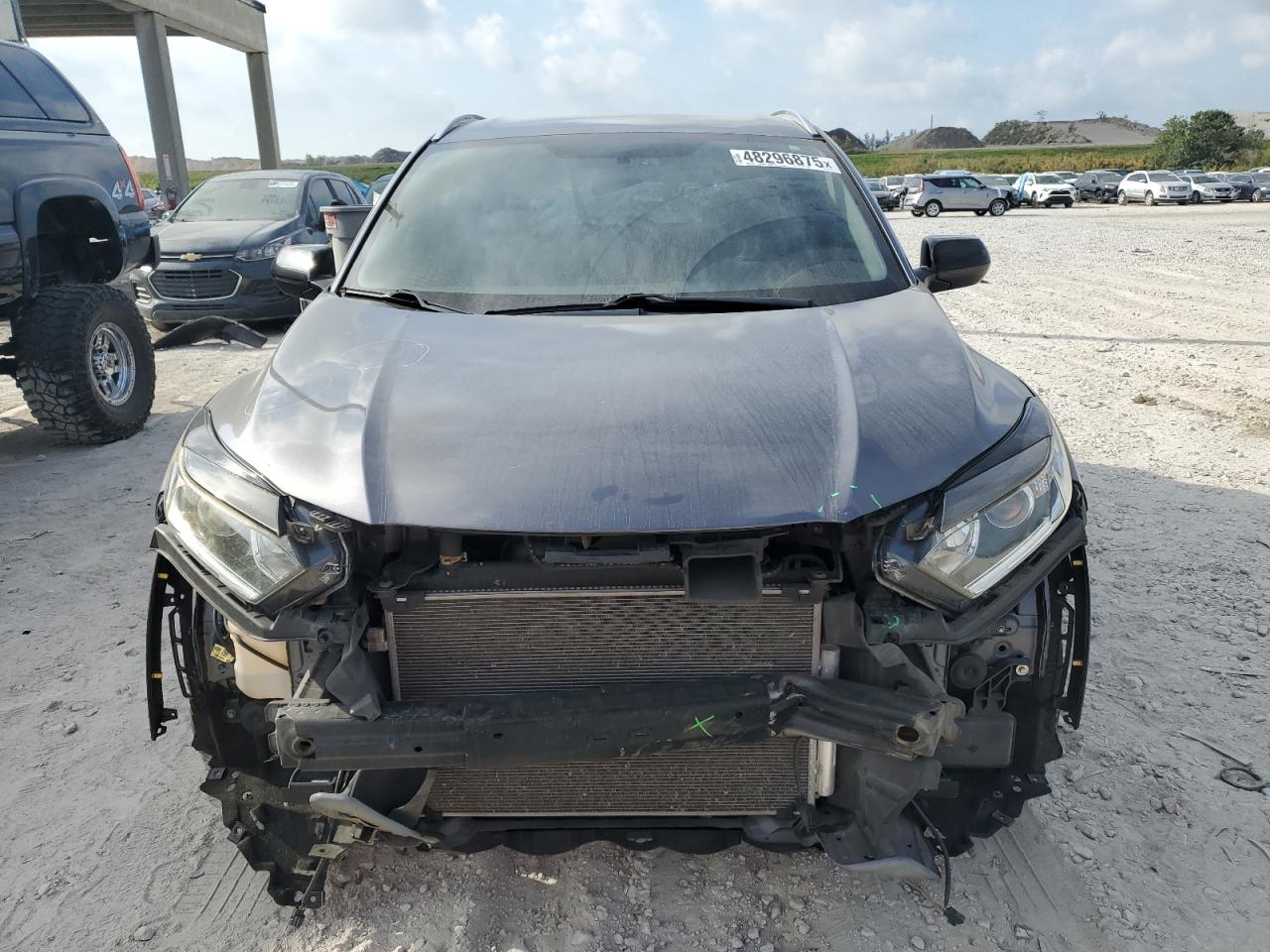 2019 Honda HR-V VIN 3CZRU5H16KM722296 Copart auction photo, all over / minor dent/scratches damage thumbnail 5