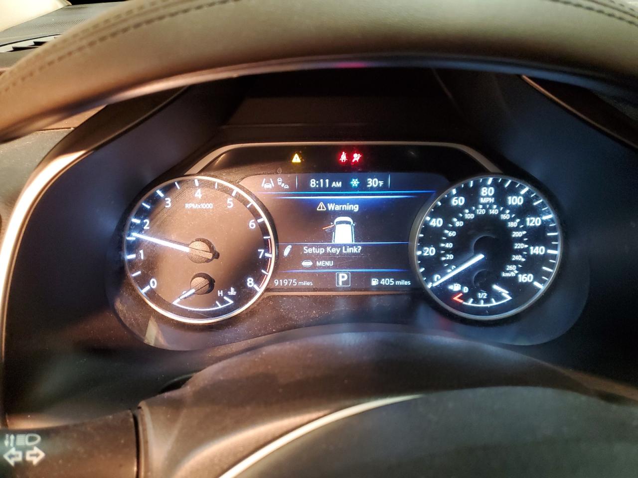 2020 Nissan Murano VIN 5N1AZ2DS7LN114680 Copart auction photo, front end / hail damage thumbnail 9
