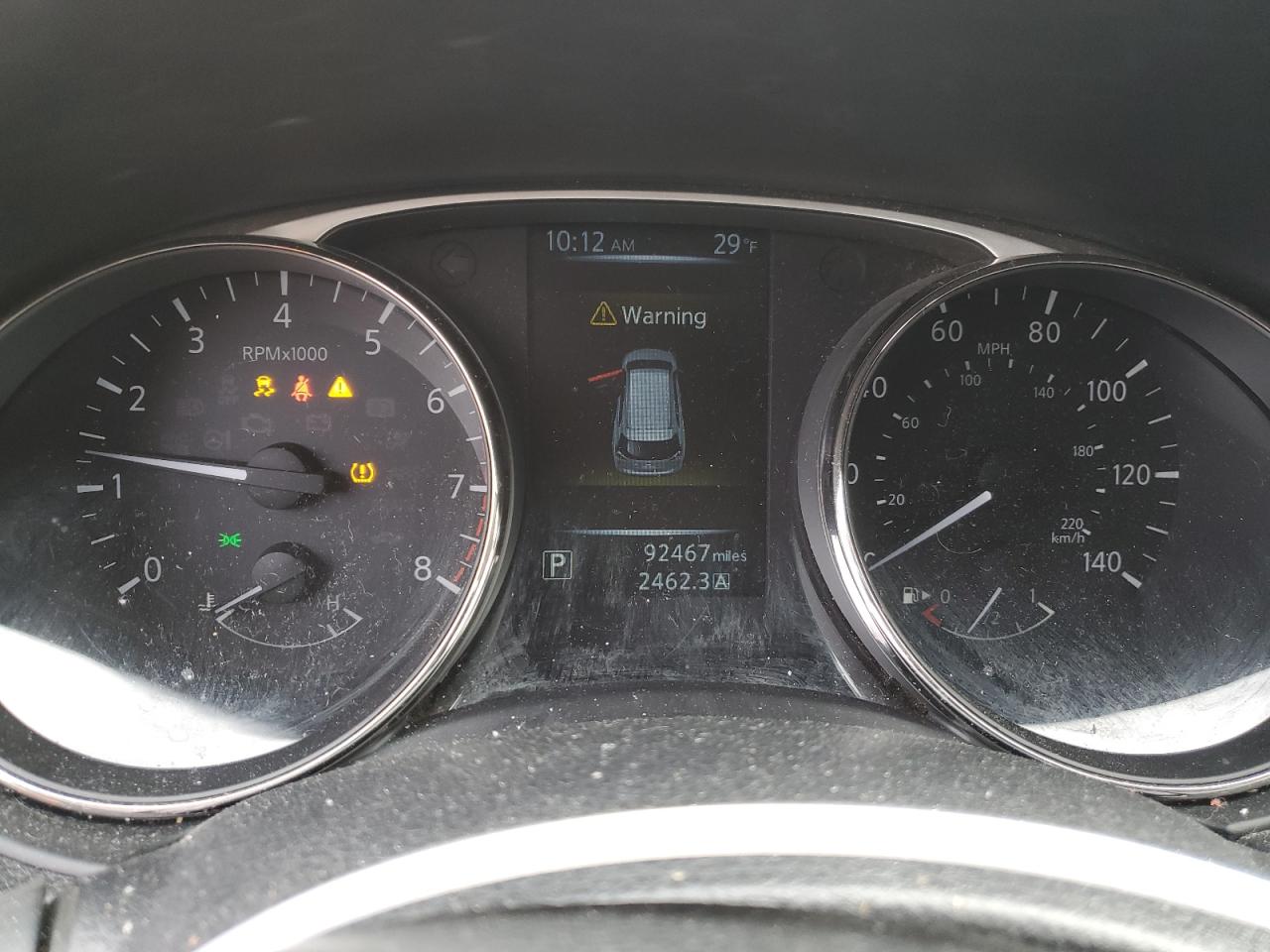 2015 Nissan Rogue VIN KNMAT2MT6FP585260 Copart auction photo, front end / side damage thumbnail 9