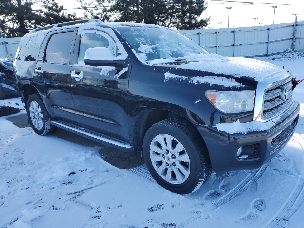 2014 Toyota Sequoia VIN 5TDDY5G11ES097381 Copart auction photo, rear end damage thumbnail 4