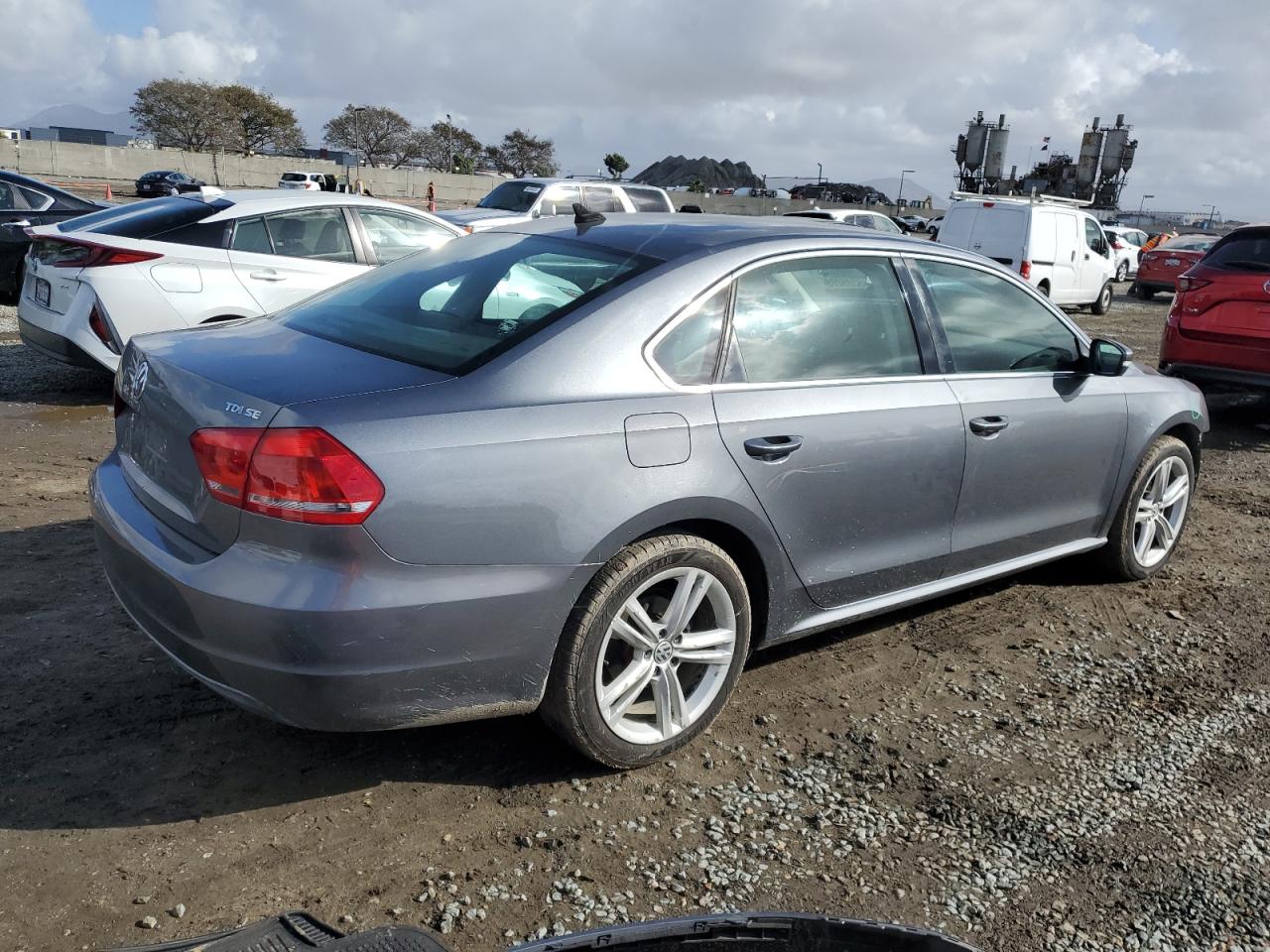 2014 Volkswagen Passat VIN 1VWBN7A36EC006738 Copart auction photo, front end damage thumbnail 3