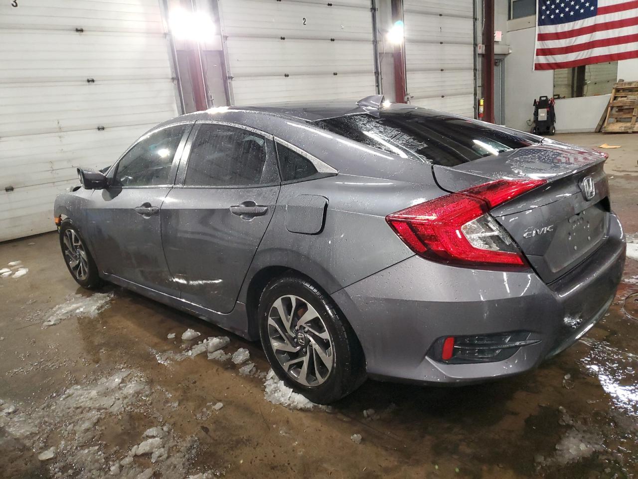 2018 Honda Civic VIN 2HGFC2F74JH593829 Copart auction photo, front end damage thumbnail 2