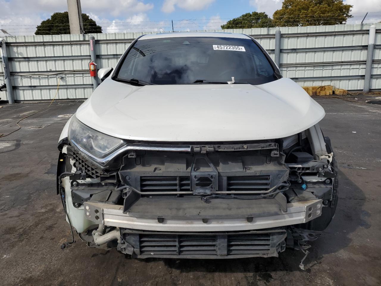 2018 Honda CR-V VIN 5J6RW1H58JL008871 Copart auction photo, all over damage thumbnail 5