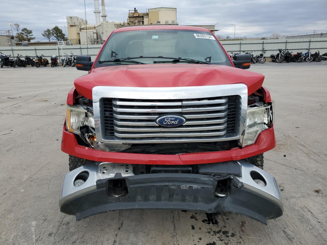 2010 Ford F-150 VIN 1FTEW1E83AFD64713 Copart auction photo, all over damage thumbnail 5