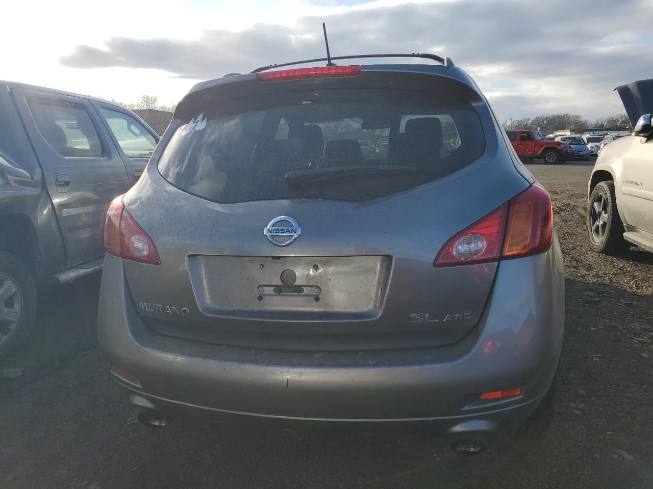 2010 Nissan Murano VIN JN8AZ1MW4AW109286 Copart auction photo, side damage thumbnail 6
