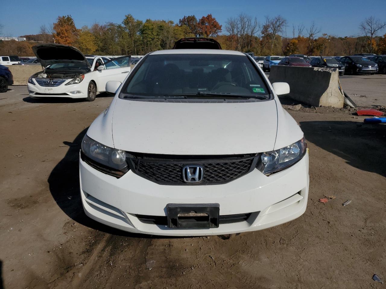 2010 Honda Civic VIN 2HGFG1A63AH504538 Copart auction photo, front end damage thumbnail 5