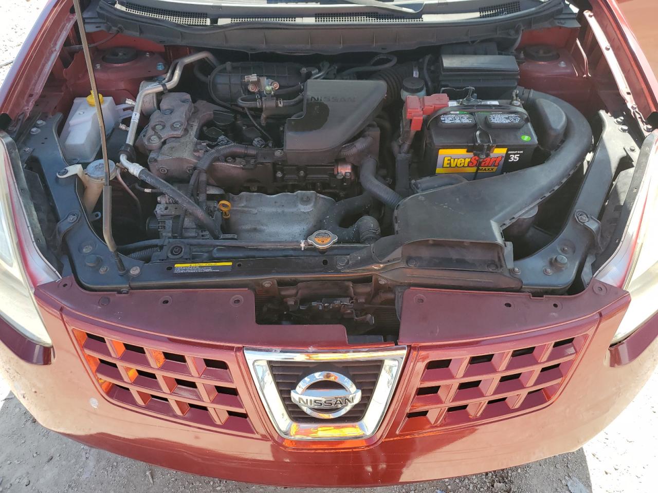 2010 Nissan Rogue VIN JN8AS5MTXAW015575 Copart auction photo, front end damage thumbnail 12