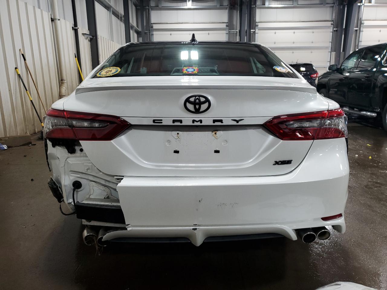 2021 Toyota Camry VIN 4T1KZ1AK5MU056157 Copart auction photo, front end / rear end damage thumbnail 6