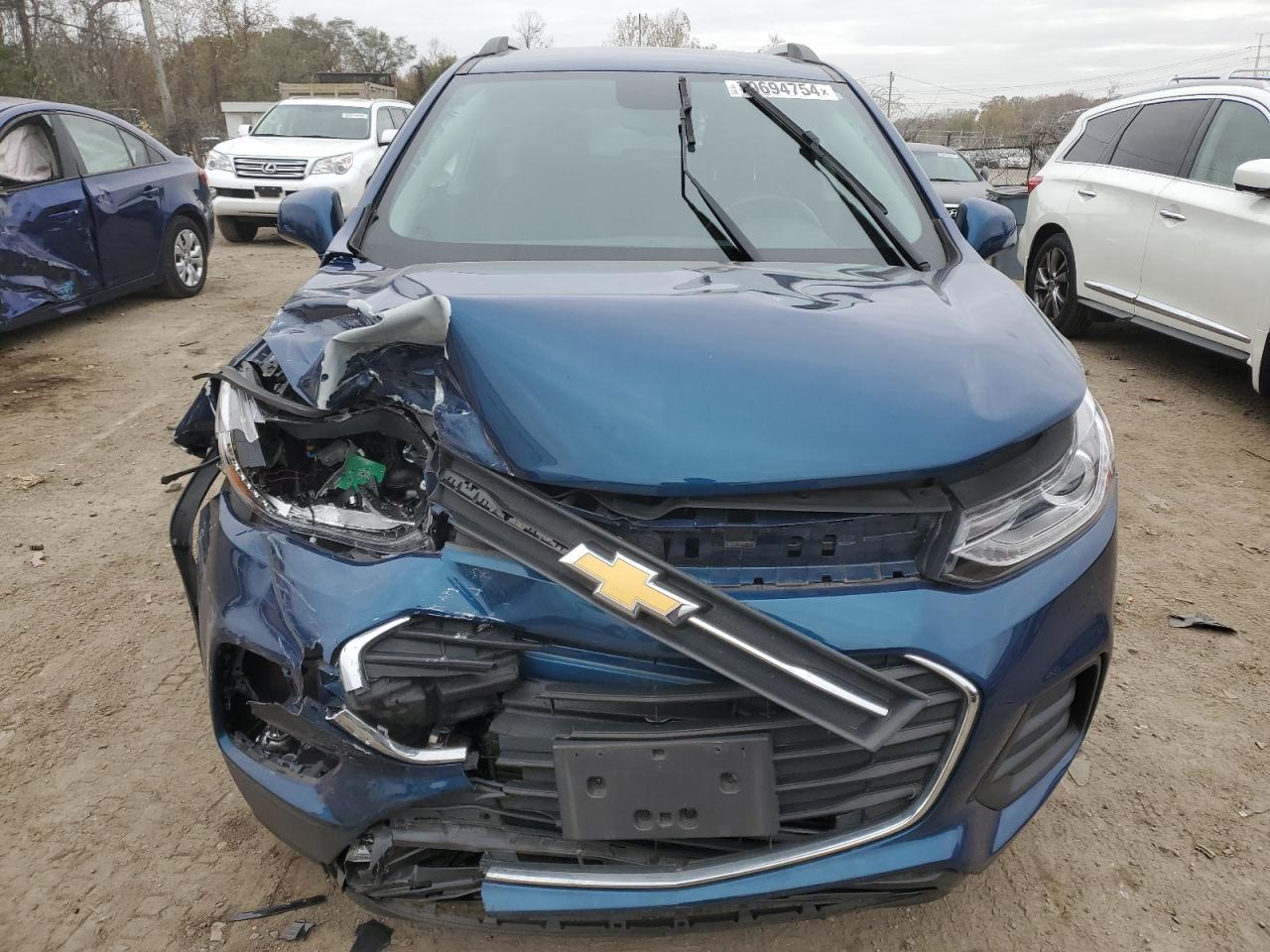 2020 Chevrolet Trax VIN 3GNCJLSB3LL328618 Copart auction photo, front end damage thumbnail 5