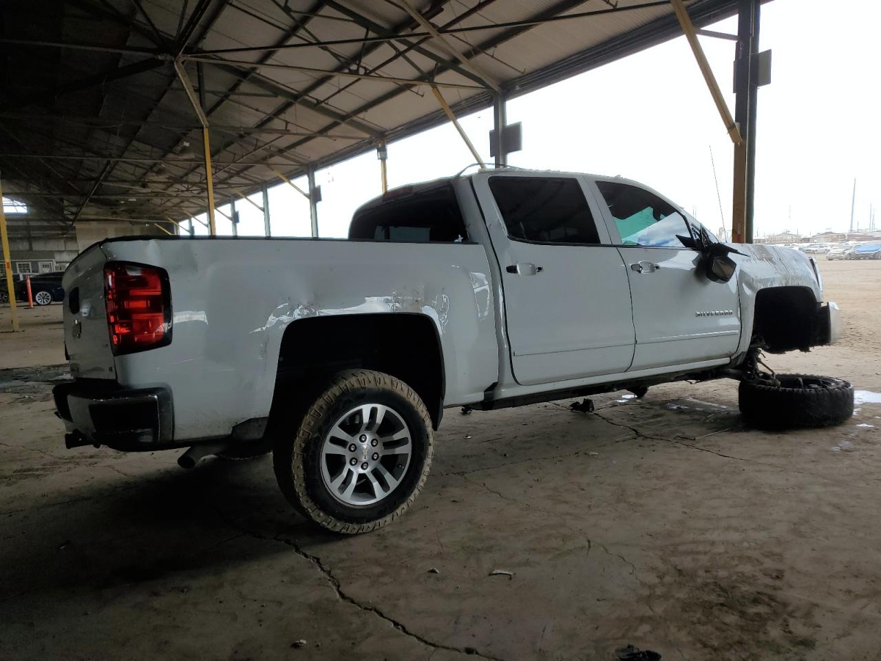 2016 Chevrolet Silverado VIN 3GCPCREC2GG327244 Copart auction photo, all over / mechanical damage thumbnail 3