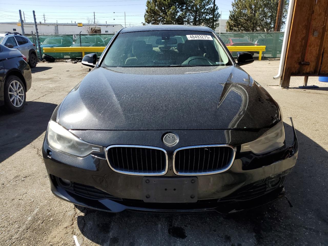 2014 BMW 3er VIN WBA3B9G53ENR90601 Copart auction photo, undercarriage / front end damage thumbnail 5