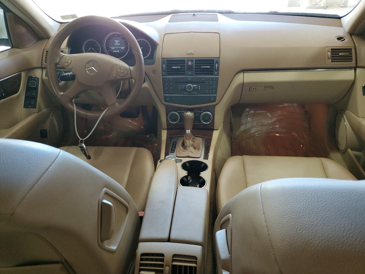 2008 Mercedes-Benz C-klasse VIN WDDGF81XX8F171022 Copart auction photo, water/flood damage thumbnail 8