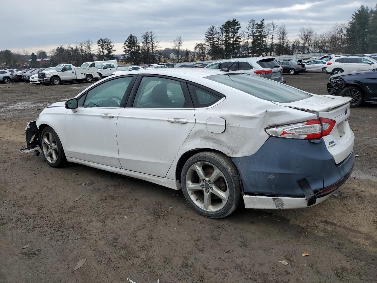 2016 Ford Fusion VIN 3FA6P0HD6GR390194 Copart auction photo, all over damage thumbnail 2