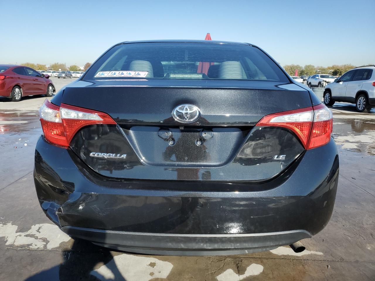 2016 Toyota Corolla VIN 5YFBURHE9GP441563 Copart auction photo, rear end damage thumbnail 6