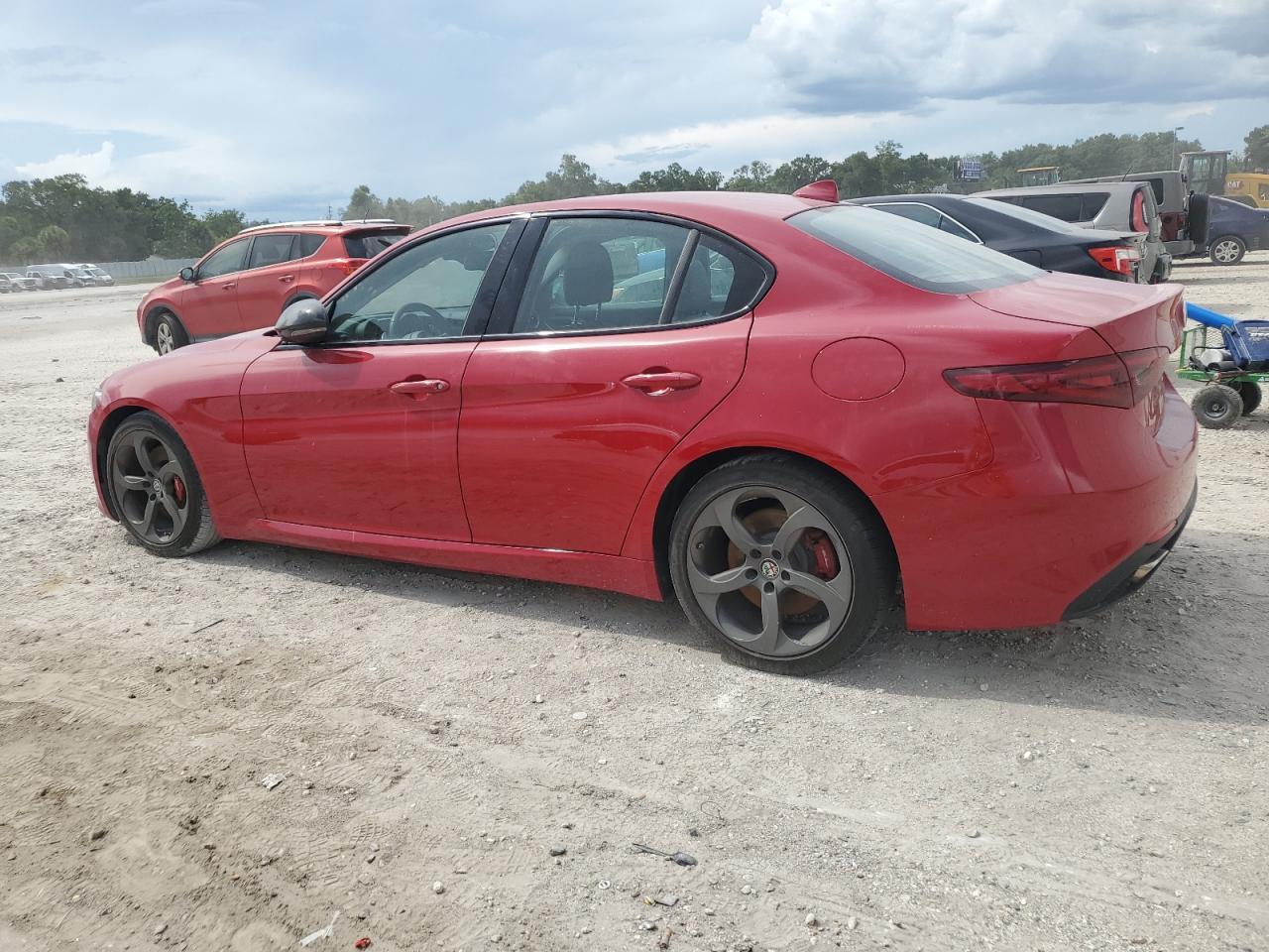 2017 Alfa Romeo Giulia VIN ZARFAEBN8H7533610 Copart auction photo, water/flood damage thumbnail 2