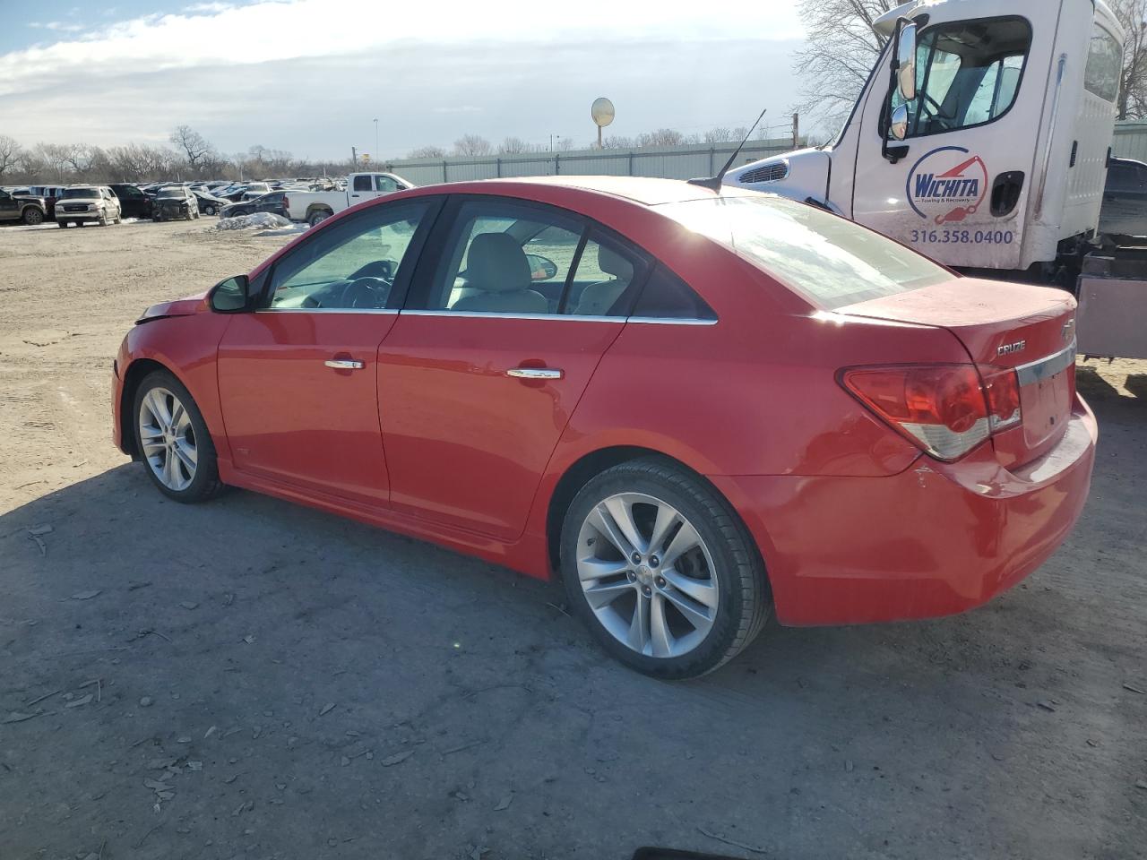 2014 Chevrolet Cruze VIN 1G1PG5SB1E7371293 Copart auction photo, all over / mechanical damage thumbnail 2