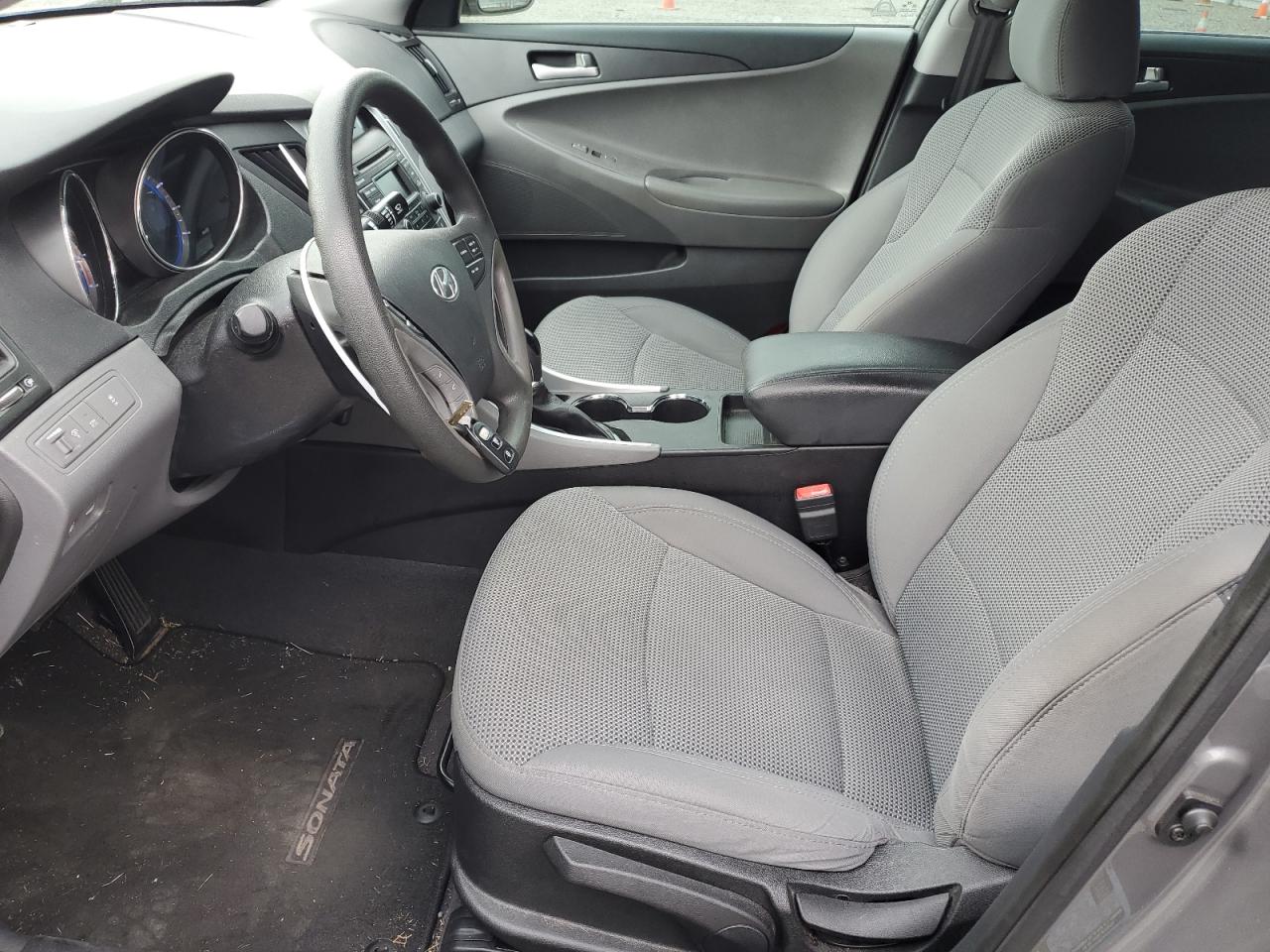 2014 Hyundai Sonata VIN 5NPEB4AC0EH886038 Copart auction photo, rear end damage thumbnail 7