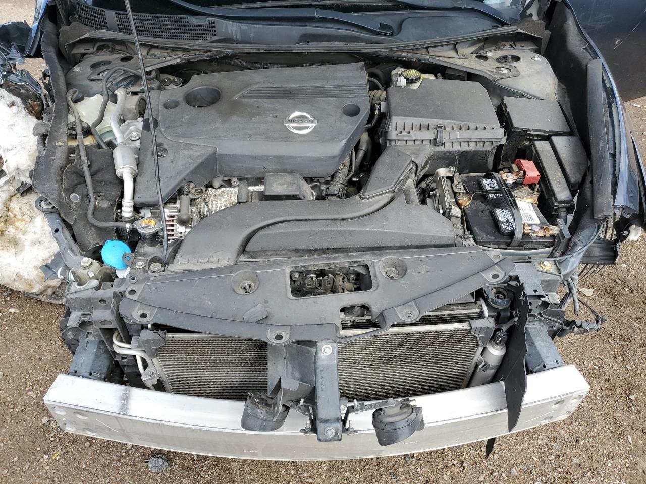 2013 Nissan Altima VIN 1N4AL3AP7DC921943 Copart auction photo, front end / side damage thumbnail 11