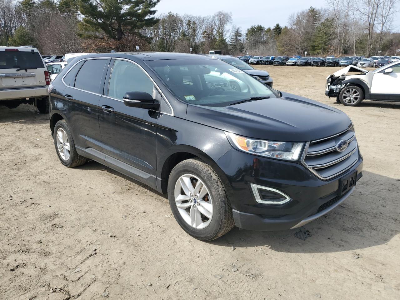 2017 Ford Edge VIN 2FMPK4J85HBB95555 Copart auction photo, rear end / minor dent/scratches damage thumbnail 4