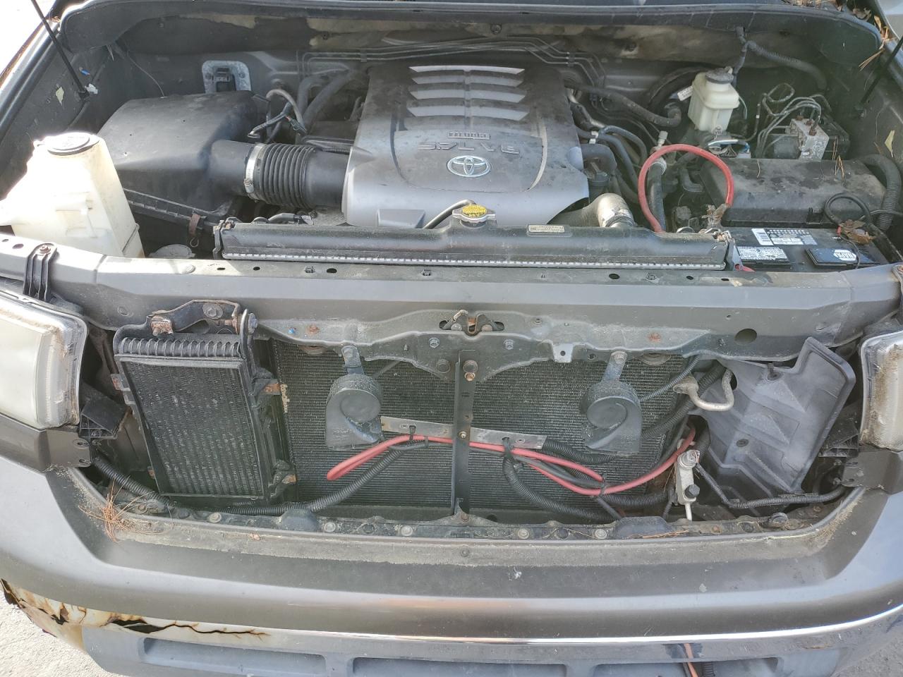 2008 Toyota Tundra VIN 5TBBV54188S517641 Copart auction photo, side / mechanical damage thumbnail 11