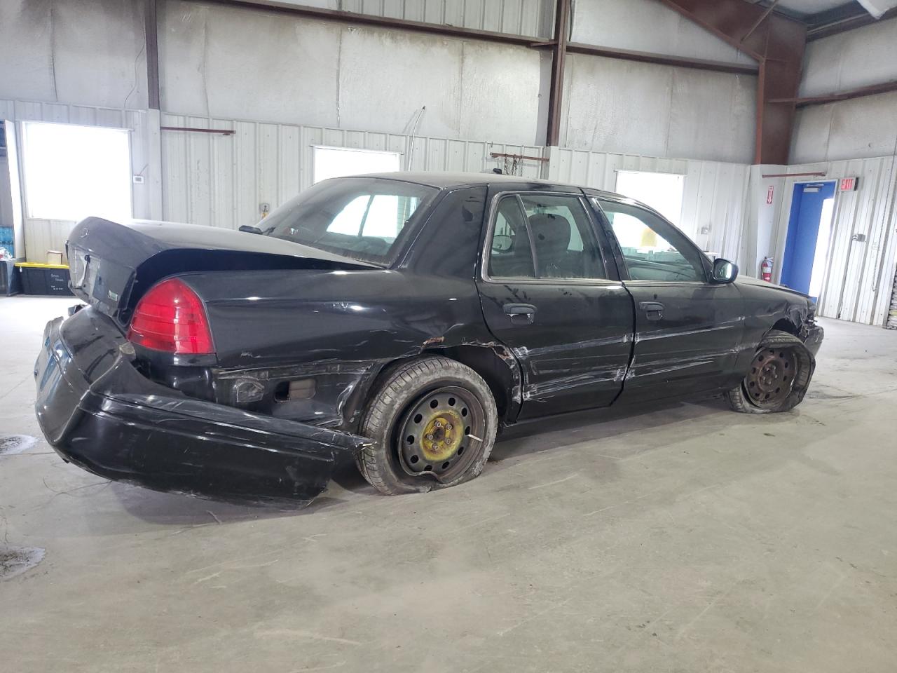 2011 Ford Crown Victoria VIN 2FABP7BV9BX180725 Copart auction photo, rear end / side damage thumbnail 3