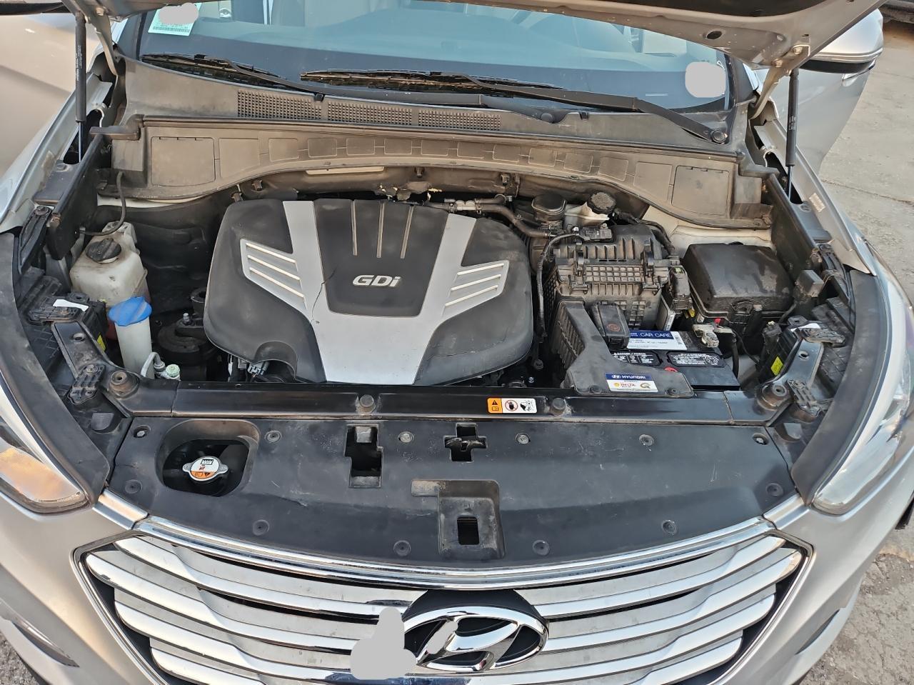 2015 Hyundai Santa Fe VIN KM8SRDHFXFU105611 Copart auction photo, normal wear / minor dent/scratches damage thumbnail 7