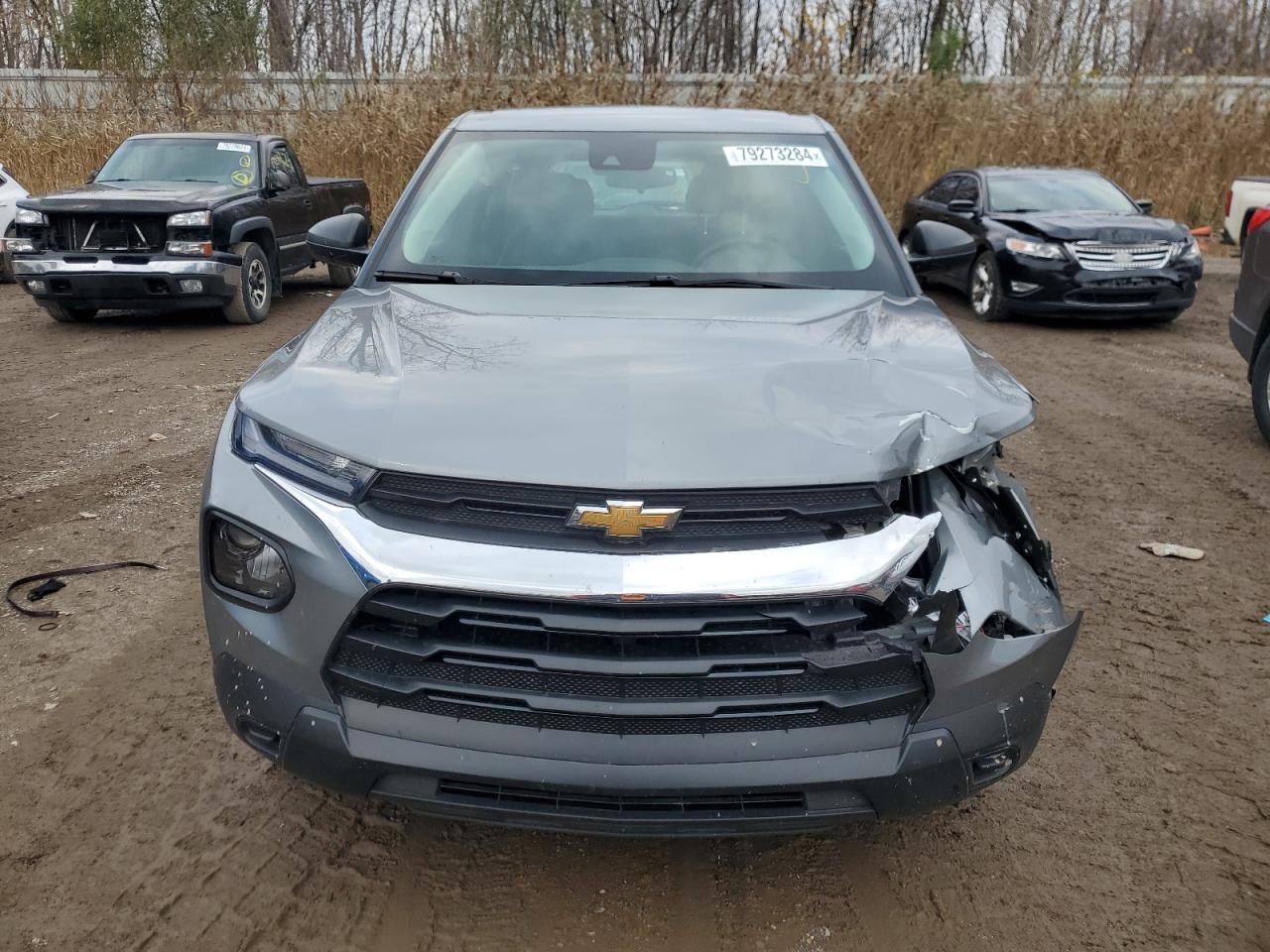 2023 Chevrolet TrailBlazer VIN KL79MNSL8PB147923 Copart auction photo, front end / side damage thumbnail 5