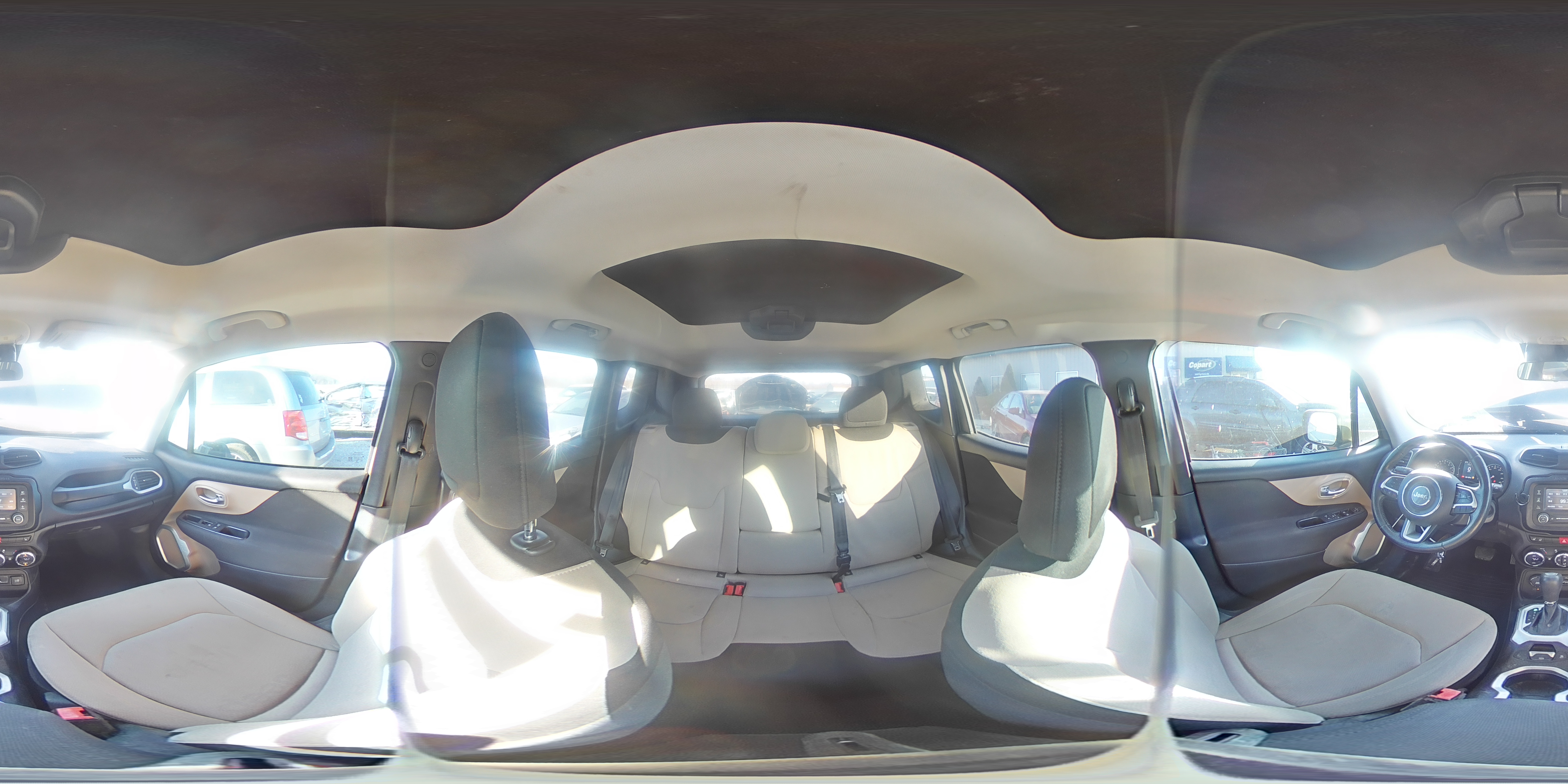 2015 Jeep Renegade VIN ZACCJBBT2FPB77214 Copart auction photo, front end damage thumbnail 16
