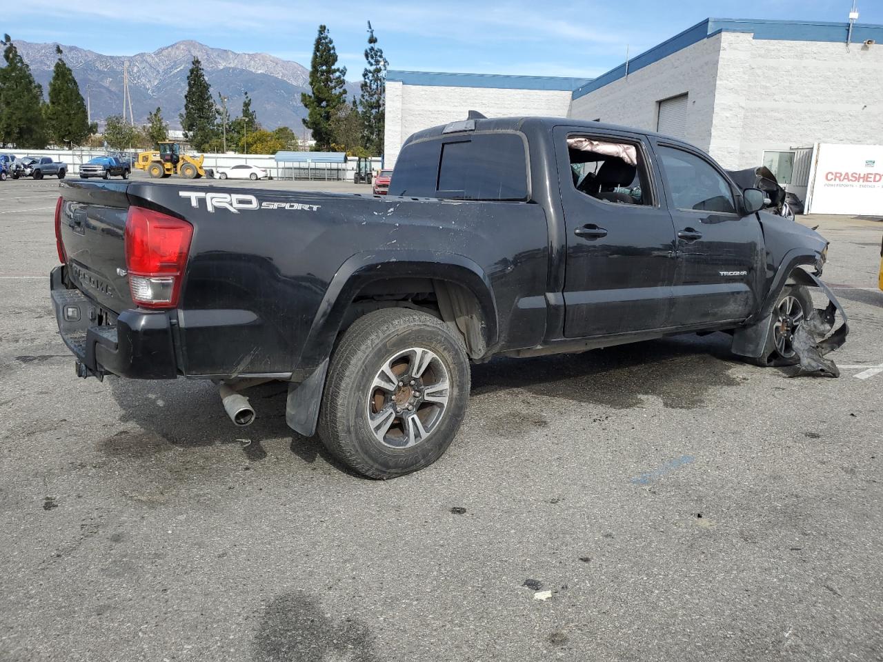 2017 Toyota Tacoma VIN 3TMBZ5DNXHM008410 Copart auction photo, front end / all over damage thumbnail 3