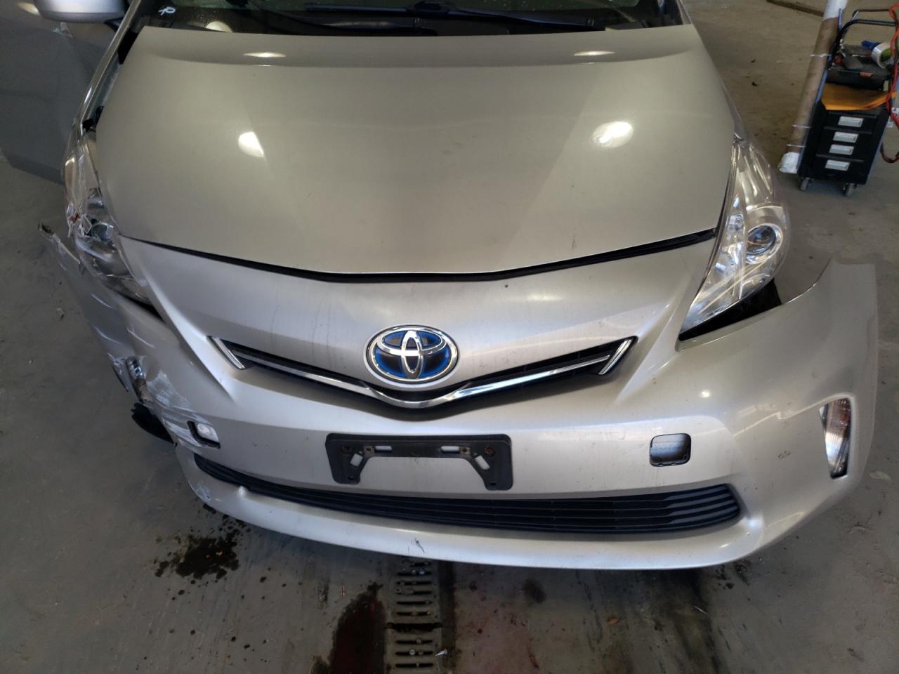 2012 Toyota Prius VIN JTDZN3EU1C3026857 Copart auction photo, front end / side damage thumbnail 11