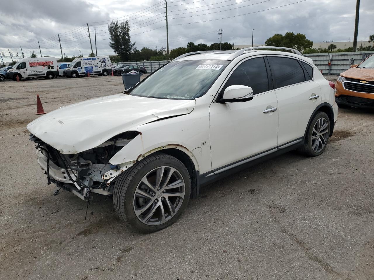 2017 Infiniti QX50 VIN JN1BJ0RPXHM380056