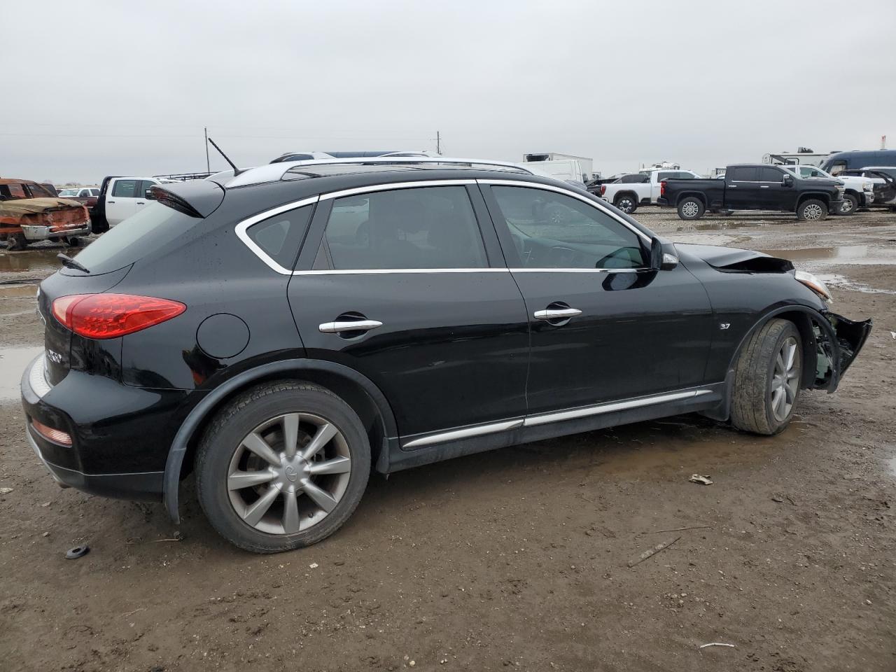 2017 Infiniti QX50 VIN JN1BJ0RP6HM390597 Copart auction photo, front end / rear end damage thumbnail 3
