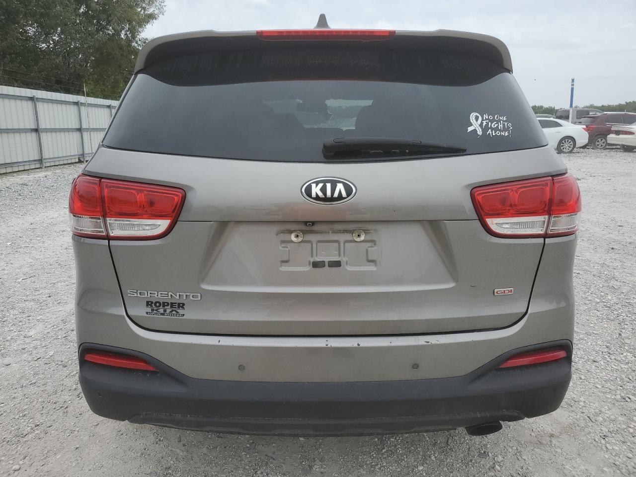 2018 KIA Sorento VIN 5XYPG4A31JG415768 Copart auction photo, front end damage thumbnail 6