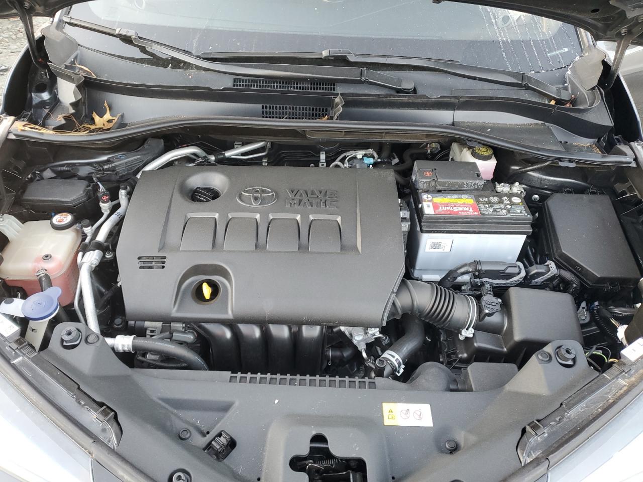 2018 Toyota C-HR VIN NMTKHMBX8JR060544 Copart auction photo, rear end / side damage thumbnail 12