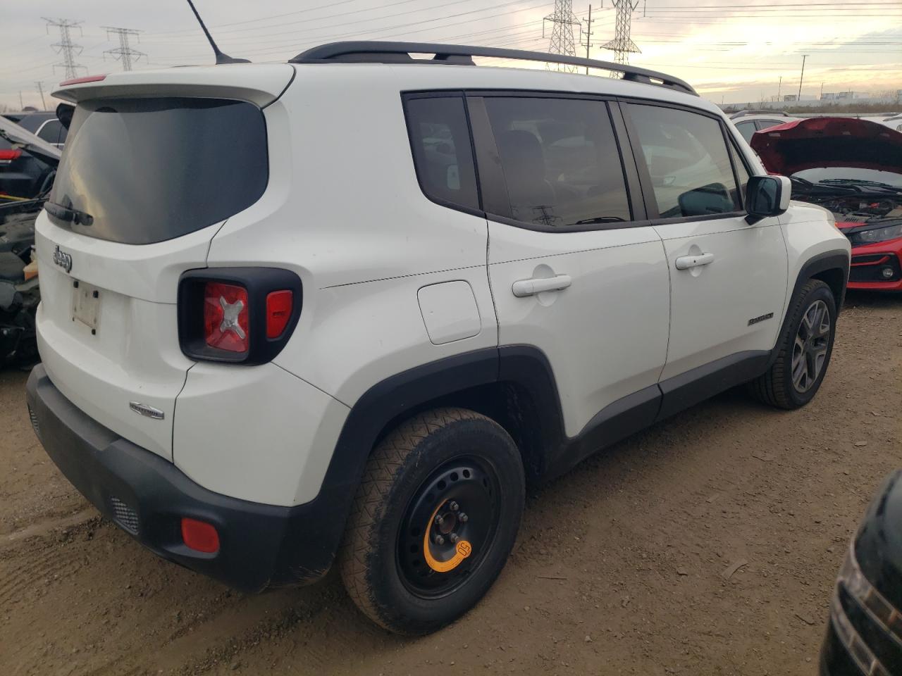 2017 Jeep Renegade VIN ZACCJABB6HPG10988 Copart auction photo, front end damage thumbnail 3
