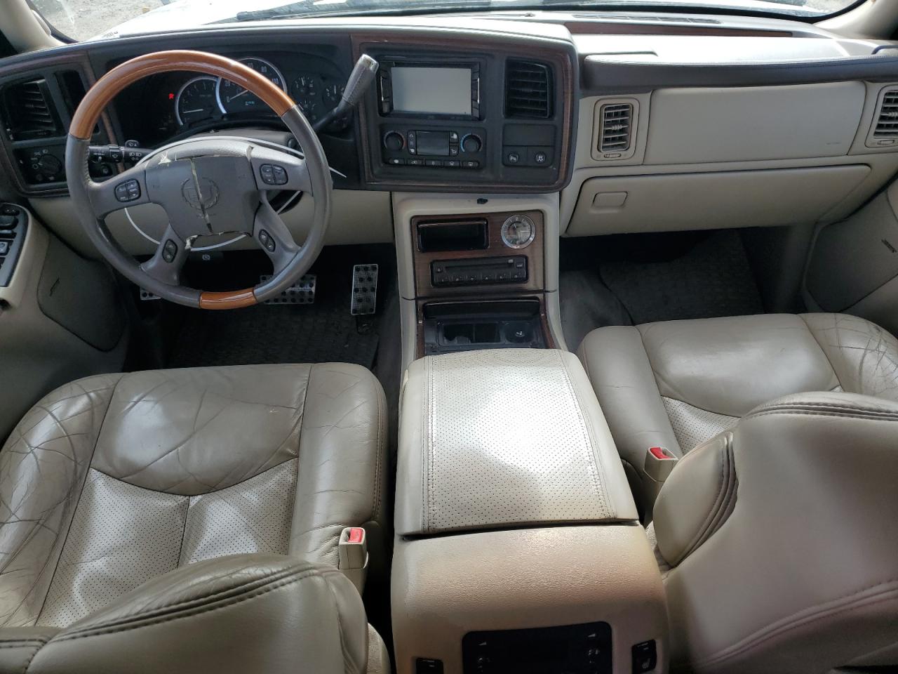 2003 Cadillac Escalade VIN 3GYFK66N53G253304 Copart auction photo, front end / rear end damage thumbnail 8