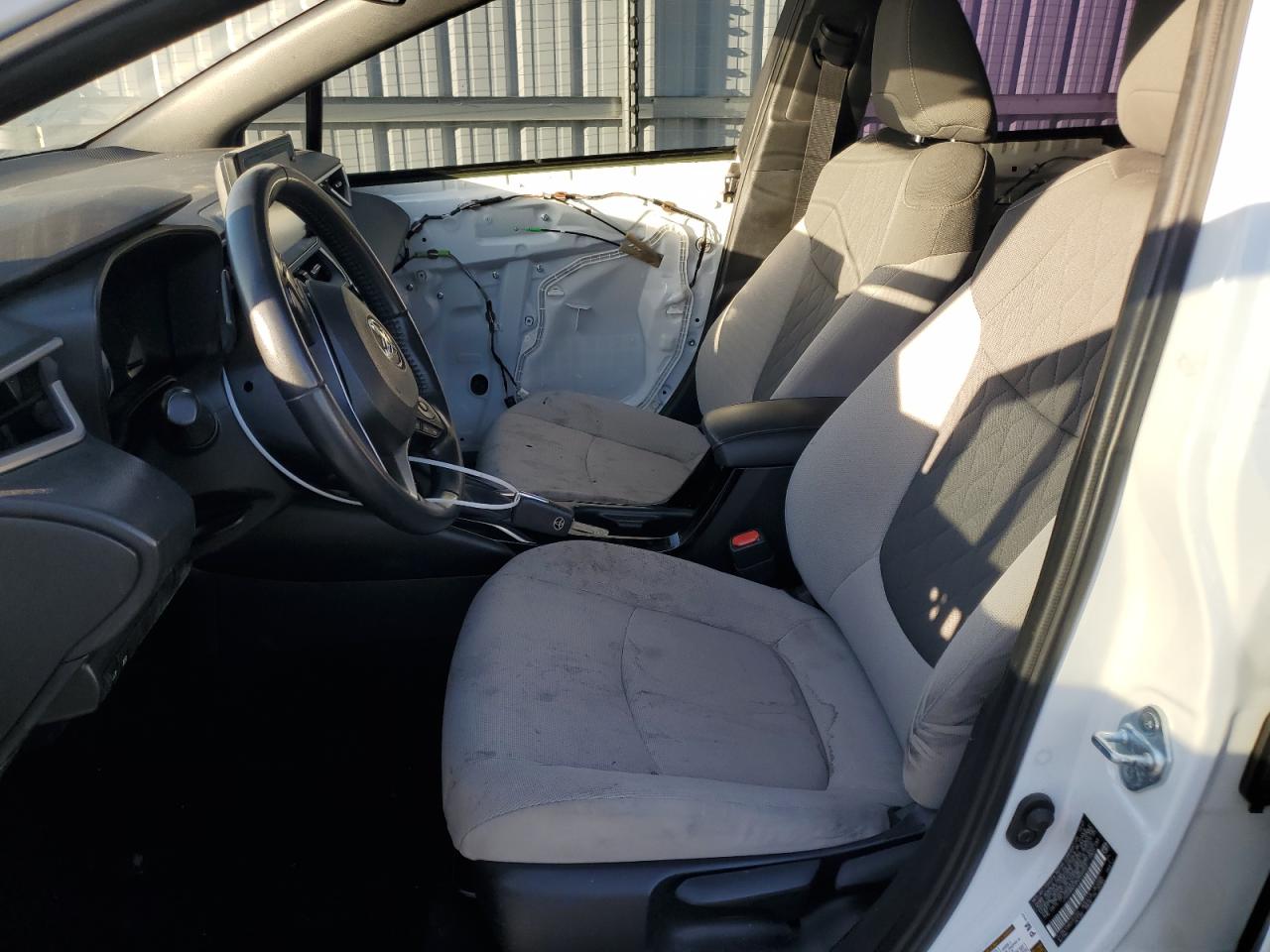 2022 Toyota Corolla VIN JTDS4MCE4N3503323 Copart auction photo, all over damage thumbnail 7