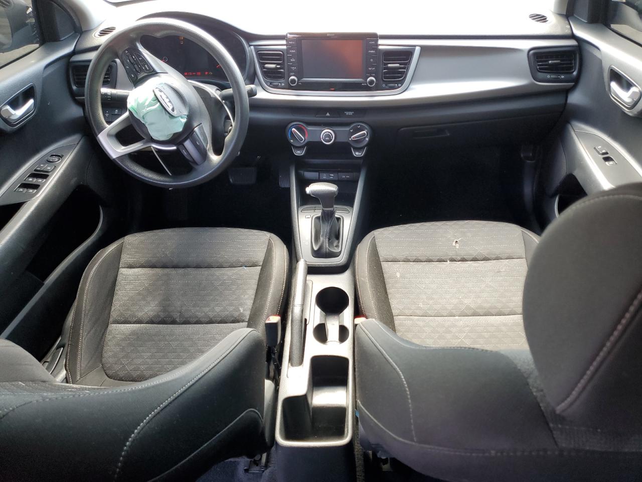 2020 KIA Rio VIN 3KPA24AD6LE343883 Copart auction photo, front end damage thumbnail 8