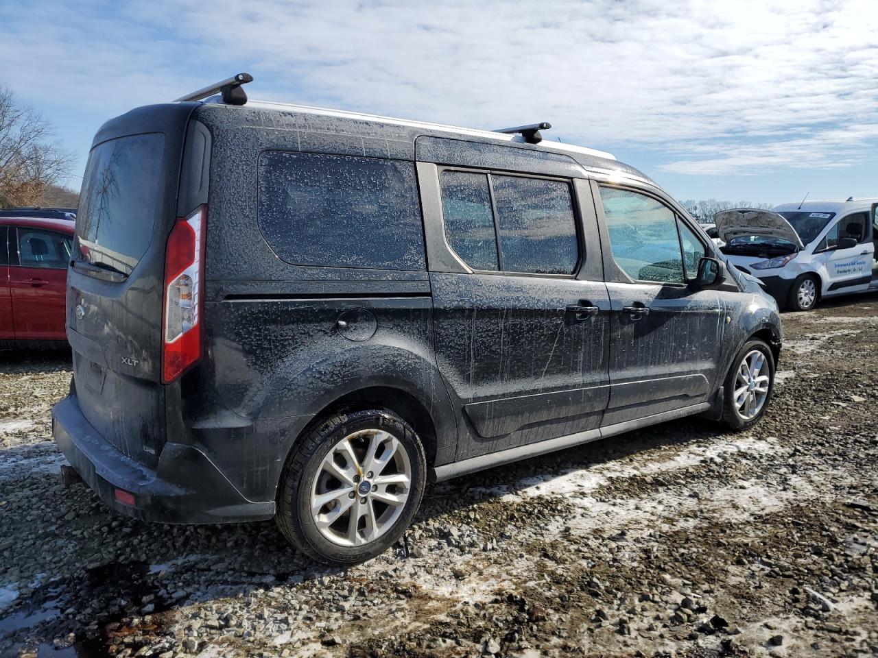 2014 Ford Transit VIN NM0GE9F74E1156081 Copart auction photo, front end damage thumbnail 3