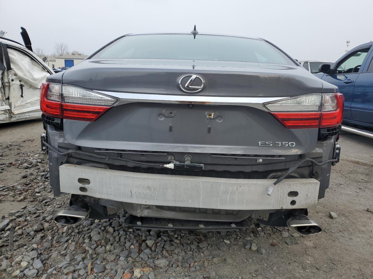 2017 Lexus ES VIN 58ABK1GG5HU071862 Copart auction photo, side / rear end damage thumbnail 6