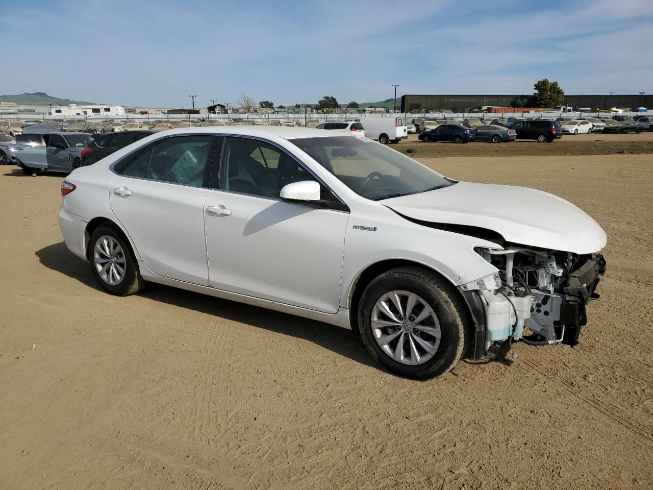 2016 Toyota Camry VIN 4T1BD1FK3GU193965 Copart auction photo, front end damage thumbnail 4
