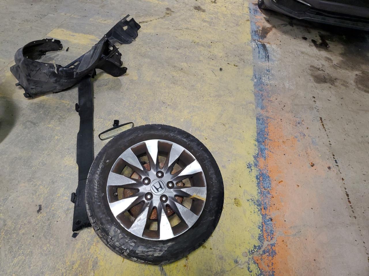 2009 Honda Civic VIN 1HGFA16989L006743 Copart auction photo, front end / undercarriage damage thumbnail 14